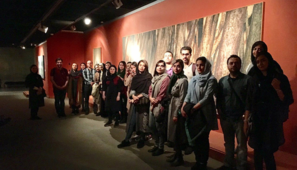 گزارش بازدید گروهی از گنجینه موزه هنرهای معاصر تهران